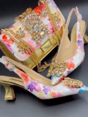 Luxury Italian Shoe & Bag - Light